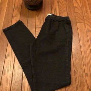 Forever 21 stretch denim pull up jeggings